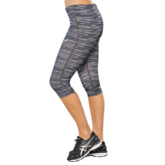 Asics Sport Run Knee Graphic Print Tights - Picture 2 of 8